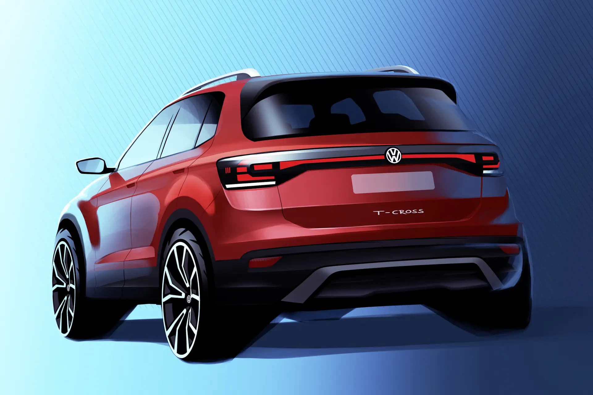 Volkswagen T-Cross wordt in het najaar onthuld