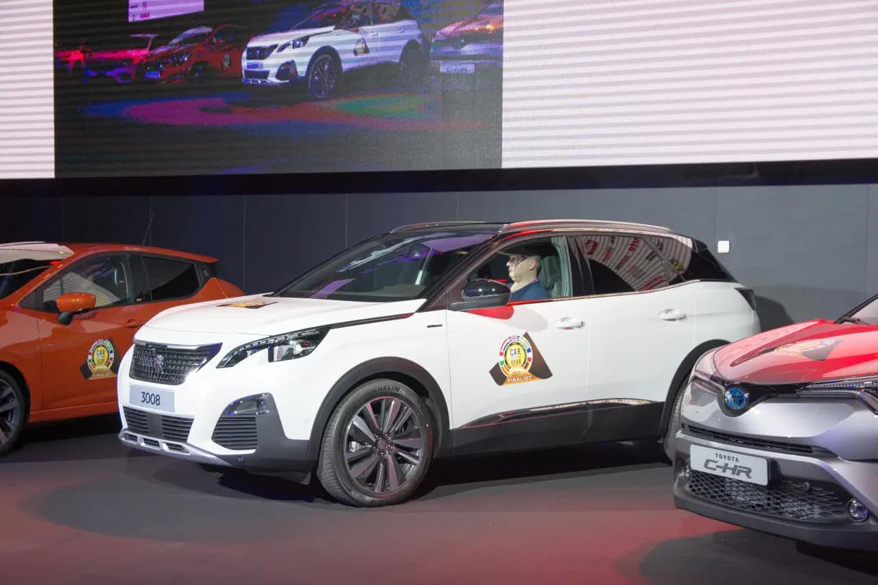 Peugeot 3008 uitgeroepen tot Auto van het Jaar 2017