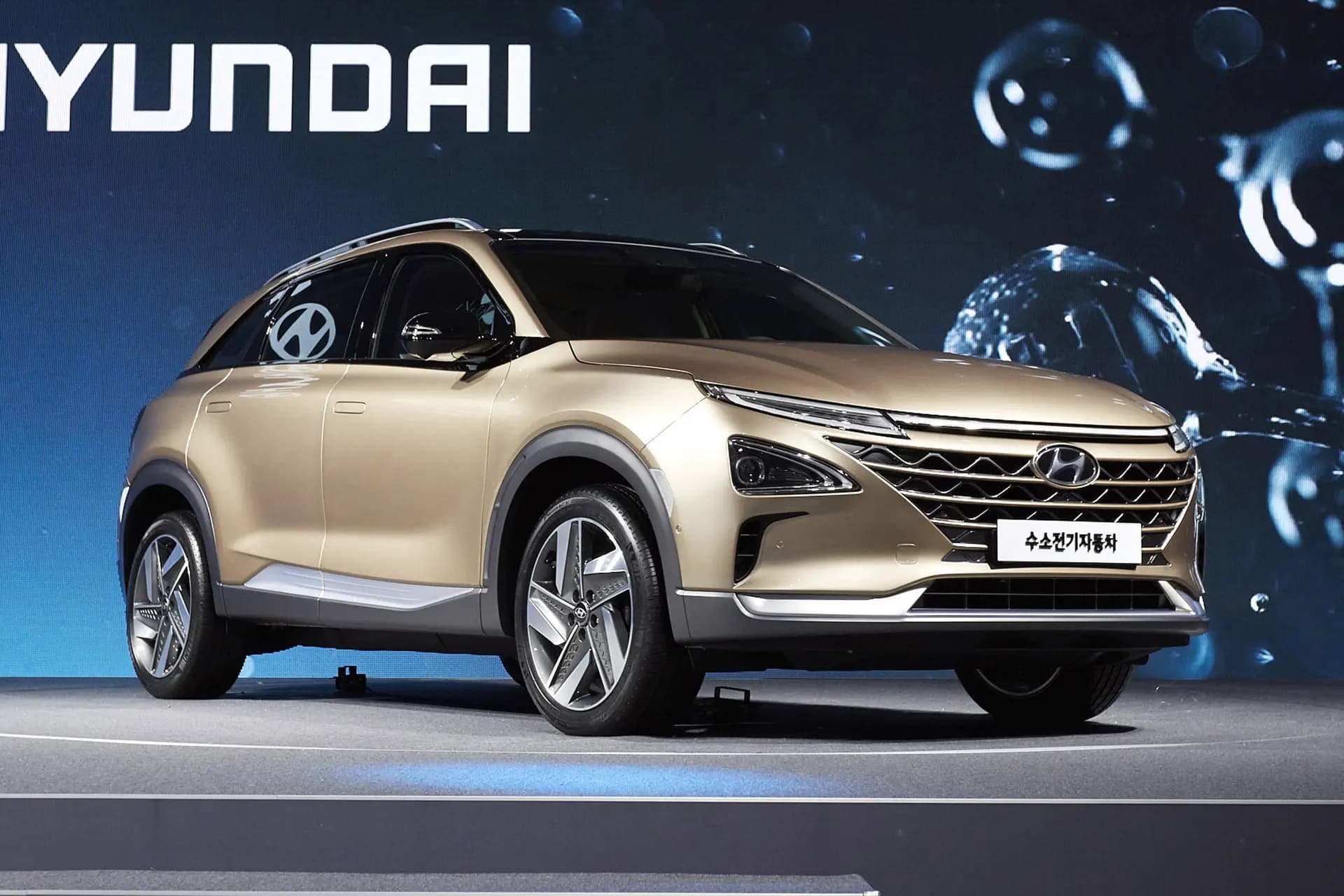 Zó ziet de nieuwe waterstofauto van Hyundai eruit