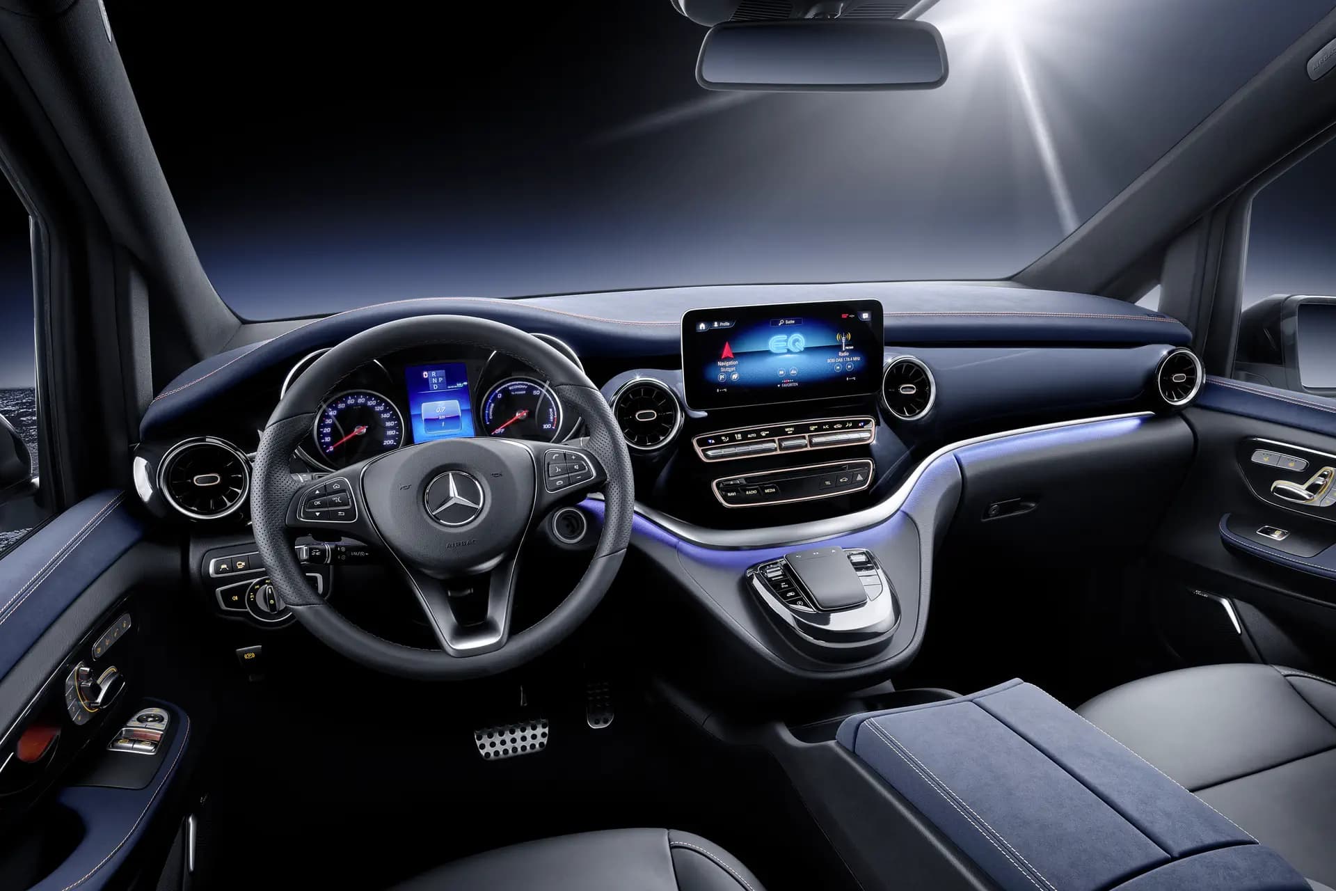 EQV Concept is voorbode elektrische Mercedes-Benz V-Klasse