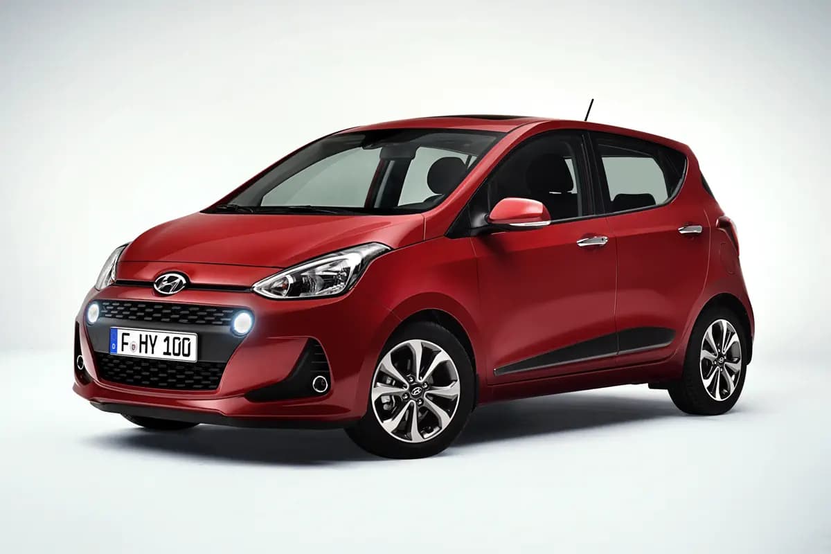 Hyundai i10 eerste model met nieuwe familiegrille