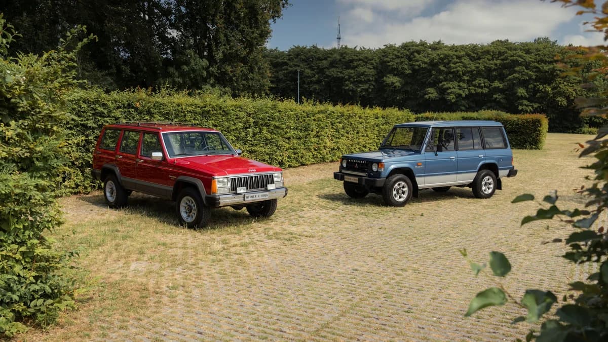 Jeep Cherokee en Mitsubishi Pajero: hobbyauto's voor het gezin