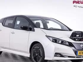 Nissan Leaf N-Connecta 40 kWh *Bi-Tone* NAVI | LED | 360 Camera | Uniek Lage KM-Stand | SOH 95,8%