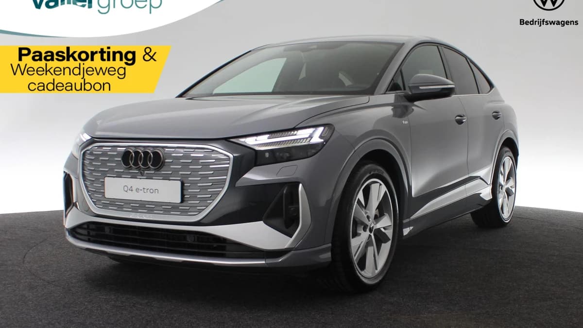 Audi Q4 e-tron Sportback S Edition 45 82 kWh 286 pk quattro — foto 1